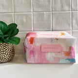 Box Makeup Bag in bathroom in Dream Big design