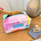 Box cosmetic makeup bag for organised travel in Australian design