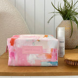 Box Makeup Bag in Dream Big design
