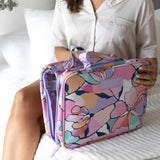 Hanging Toiletry Bag by Mindful Marlo in Willow, opening