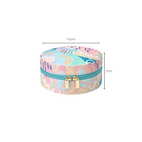 Travel Jewellery Case in Haven design with measurements