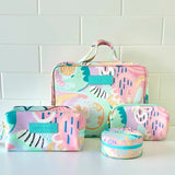Mindful Marlo set of toiletry and cosmetics bags in design Haven