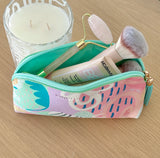 Makeup Pouch in Haven design open
