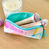 Makeup Pouch in Good Times design