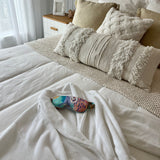 Silk Eye Mask in Haven design