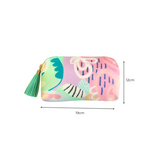Makeup Pouch in Haven design with measurements