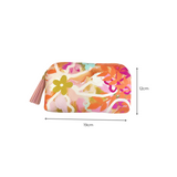 Makeup Pouch in Ivy design with measurements