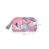 Makeup Pouch in Willow design with measurements